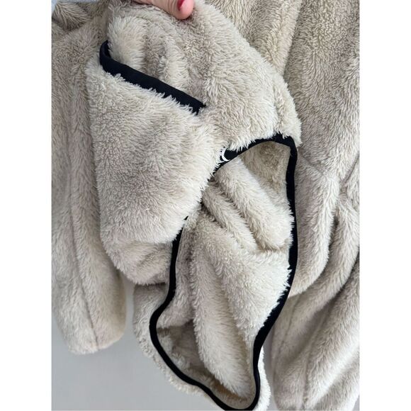 Zyia Active Teddy Jacket XL Cream Sherpa Pullover Fleece Gorpcore - Picture 9 of 9